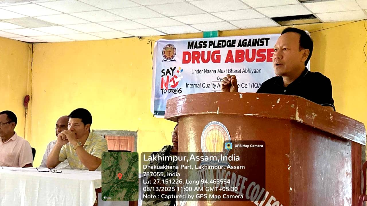 Mass pledge against Drug Abuse Program 2025
