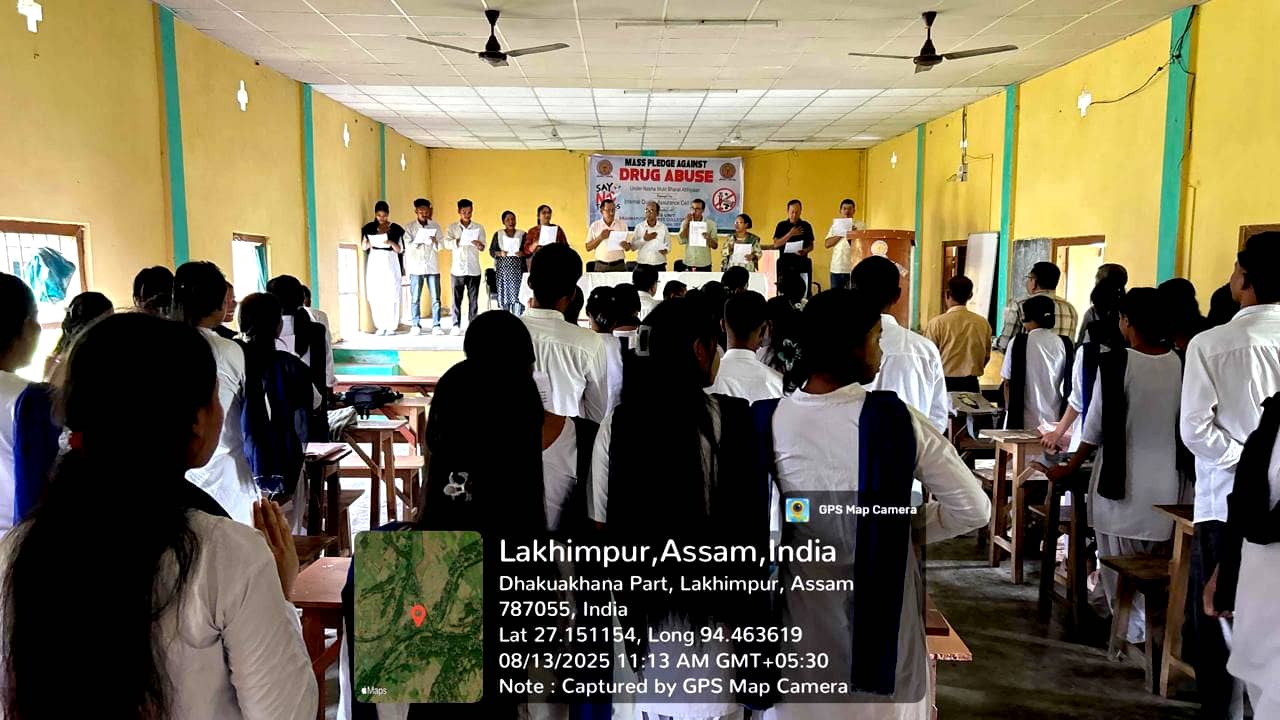 Mass pledge against Drug Abuse Program 13/08/2025